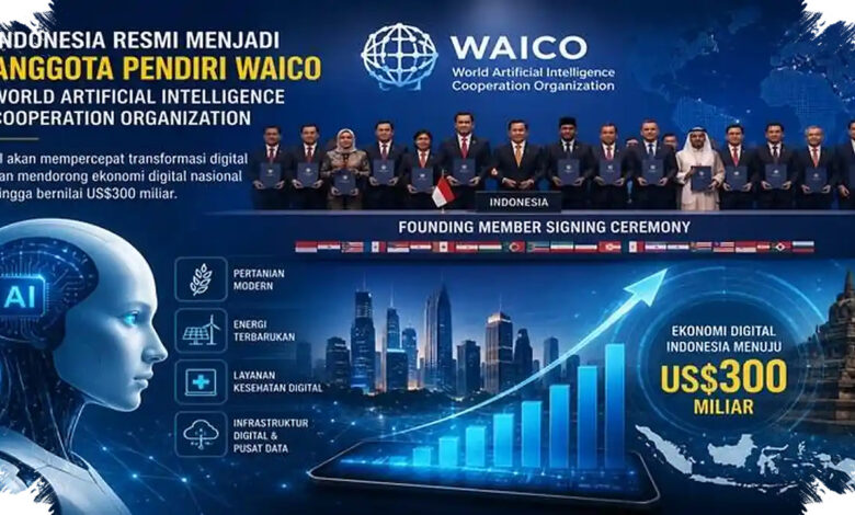 Indonesia Jadi Pendiri WAICO, Taruhan agar Selatan Global Tak Hanya Jadi Pasar AI