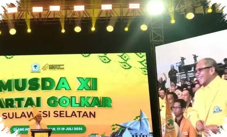 IAS Pimpin Golkar Sulsel, Target Kursi DPR Naik dari 4 Menjadi 6 pada 2029
