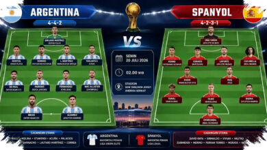 Spanyol Pertahankan Starter, Argentina Rombak Tiga Nama di Final Piala Dunia 2026