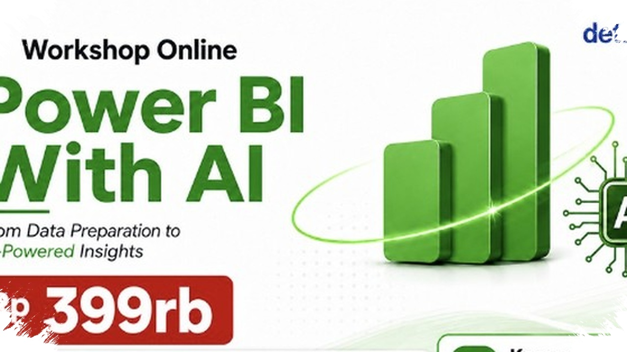 Belajar Power BI dengan AI, Cara Memangkas Waktu Dashboard di Tengah Tenggat Ketat
