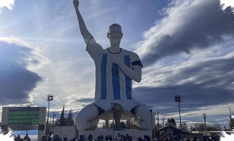Patung Messi 26 Meter Mengubah Cutral Co, Kota Energi Kini Punya Magnet Wisata