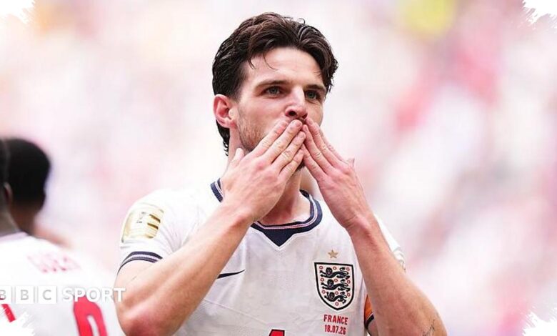 Declan Rice Rayakan Posisi Ketiga Inggris, tetapi Tegaskan Ambisi Belum Terpenuhi