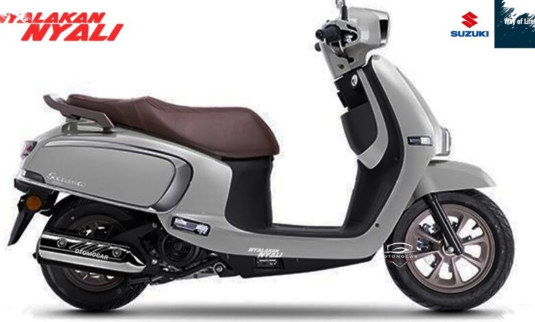 Suzuki Saluto 125 2027 Naik Tipis, Smart Key dan LED Menggoda Penggemar Retro