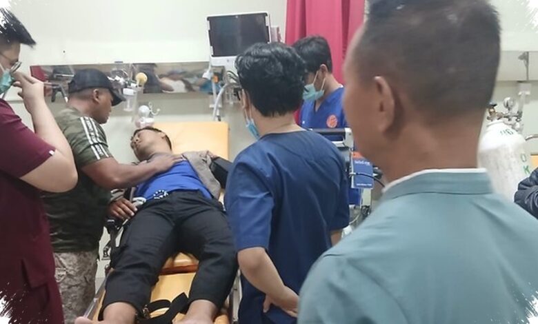 Polisi Pingsan Saat Lindungi Dua Terduga Maling Motor dari Amukan Massa