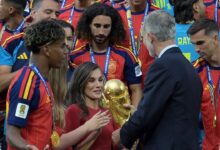 Gaun Merah Ratu Letizia Menjadi Simbol Kebanggaan saat Spanyol Juara Piala Dunia 2026