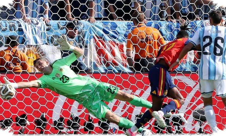 Kiper Jadi Pemain Paling Sering Menyentuh Bola, Potret Argentina Ditekan Spanyol