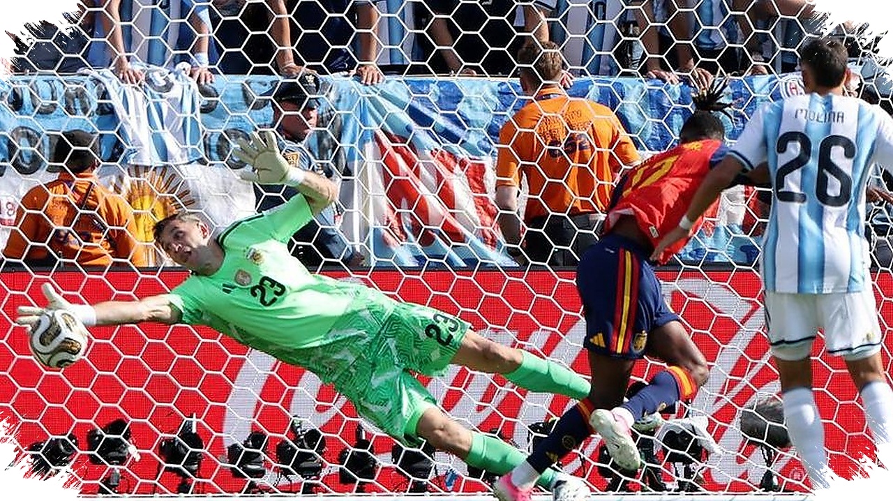 Kiper Jadi Pemain Paling Sering Menyentuh Bola, Potret Argentina Ditekan Spanyol