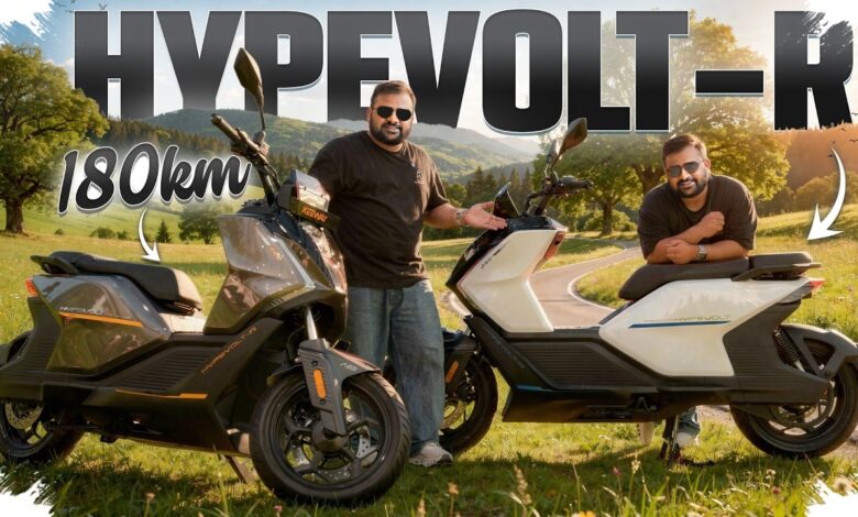 Keeway Hypevolt-R Bawa Kamera Belakang dan ADAS, Skuter Listrik Rasa Mobil
