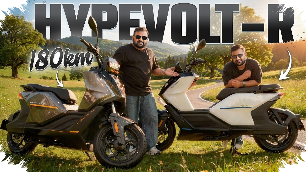 Keeway Hypevolt-R Bawa Kamera Belakang dan ADAS, Skuter Listrik Rasa Mobil