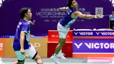 Sabar/Reza Tundukkan Duo Aaron di Lapangan Berangin, Asa Ganda Putra Terjaga