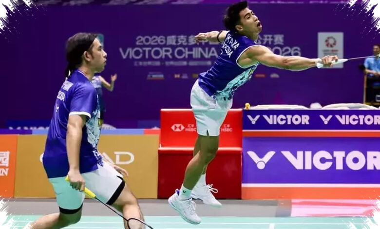 Sabar/Reza Tundukkan Duo Aaron di Lapangan Berangin, Asa Ganda Putra Terjaga