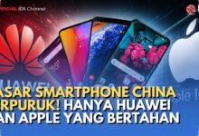 Pasar HP China Melemah, Huawei dan Apple Melaju Saat Harga Mulai Naik