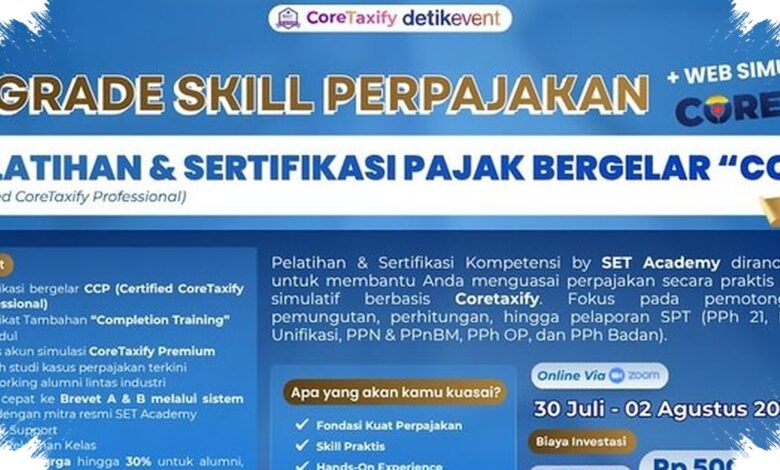 Coretax Mengubah Cara Kerja Pajak, Sertifikasi CCP Bidik Kesenjangan Praktisi
