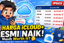 Harga iCloud+ Naik hingga Rp200.000, Paket 50 GB Justru Tetap Rp15.000