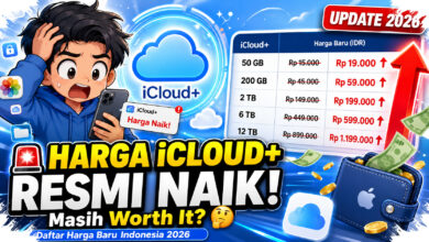 Harga iCloud+ Naik hingga Rp200.000, Paket 50 GB Justru Tetap Rp15.000