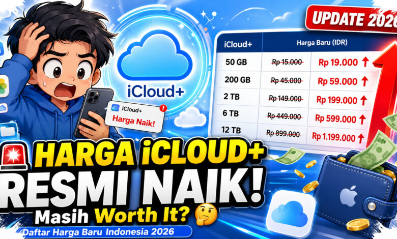 Harga iCloud+ Naik hingga Rp200.000, Paket 50 GB Justru Tetap Rp15.000