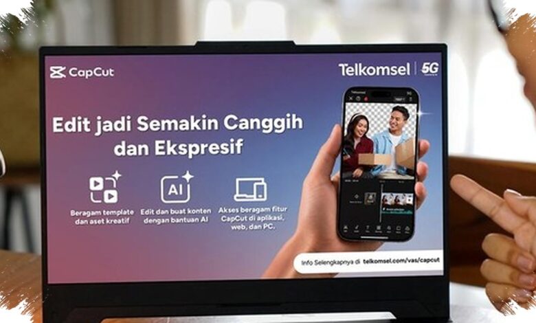 CapCut Masuk MyTelkomsel, Paket Rp68.000 Satukan Editing Premium dan Kuota