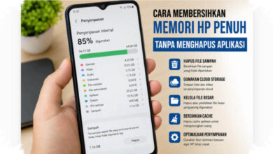 10 Trik Saat Storage HP Penuh, Memori Lega Tanpa Menghapus File Penting