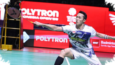 Jonatan Christie Lolos, Alwi Farhan Tersingkir Meski Sempat Menang Telak