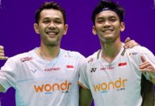 Tanpa Coba Arena, Fajar/Fikri Selamatkan Status Juara Bertahan di China Open