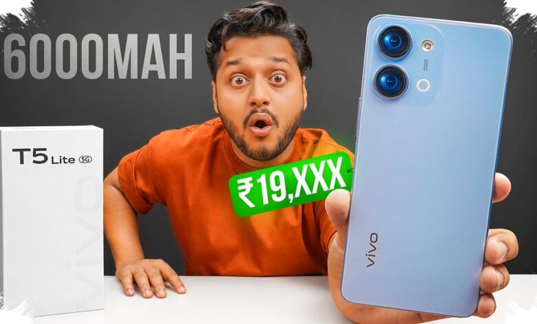 Vivo T5 Lite 5G Dijual dengan Diskon, Baterai 6.500mAh Jadi Nilai Utamanya
