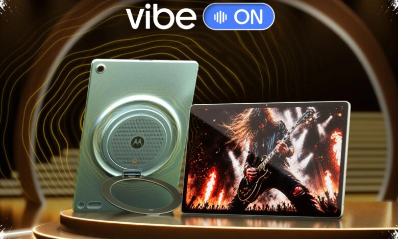 Moto Pad 70 Groove Taruhan Berani Motorola, 9 Speaker JBL Jadi Senjata Utama